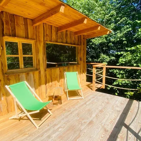 Luksusowy namiot Tiny House Modrinka *