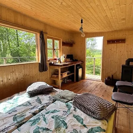 Tiny House Modrinka Luxe tent *